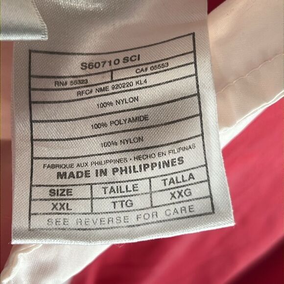 🔥🔥 True Vintage 90’s NIKE Nylon Full Zip Lightweight Windbreaker Jacket - XXL - Picture 7 of 12